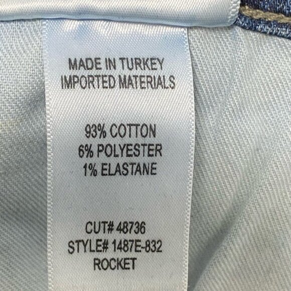 Citizens of Humanity Rocket Crop Mid-Rise Skinny Jeans Blue Size 27 - Picture 9 of 9